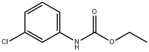 N-(3-氯苯基)氨基甲酸乙酯 結(jié)構(gòu)式