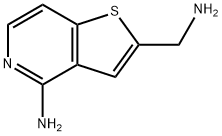 Thieno[3,2-c]pyridine-2-methanamine, 4-amino- (9CI) Struktur
