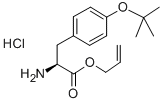 H-TYR(TBU)-ALLYL ESTER · HCL 結(jié)構(gòu)式