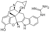 5'-Guanidinonaltrindole di(trifluoroacetate) salt hydrate Struktur