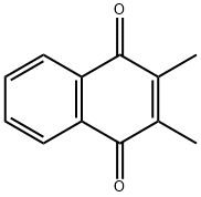 2,3-dimethyl-1,4-naphthoquinone 結(jié)構(gòu)式