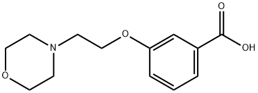 3-(2-MORPHOLIN-4-YL-ETHOXY)-BENZOIC ACID price.