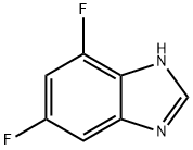 1H-Benzimidazole,4,6-difluoro-(9CI) Struktur