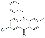 9(10H)-Acridinone,  2-chloro-6-methyl-10-(phenylmethyl)- Struktur
