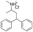 DIMETHYL(1-METHYL-3,3-DIPHENYLPROPYL)AMMONIUM CHLORIDE 結(jié)構(gòu)式