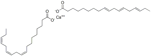 CALCIUM (9Z,12Z,15Z)-9,12,15-OCTADECATRIENOATE 結(jié)構(gòu)式