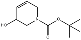 1-BOC-3-ヒドロキシ-1,2,3,6-テトラヒドロピリジン 化學(xué)構(gòu)造式