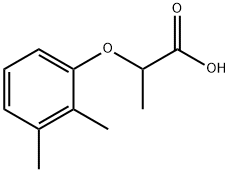 2-(2,3-ジメチルフェノキシ)プロパン酸 化學(xué)構(gòu)造式