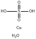 COPPER(II) SULFATE HYDRATE Structure