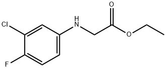 ETHYL 2-(3-CHLORO-4-FLUOROANILINO)ACETATE price.