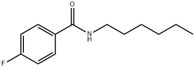 4-Fluoro-N-n-hexylbenzaMide, 97% Struktur