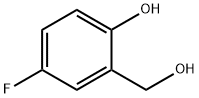 Benzenemethanol, 5-fluoro-2-hydroxy- 結構式