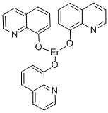 Tris(8-hydroxyquinolinato)erbium Struktur