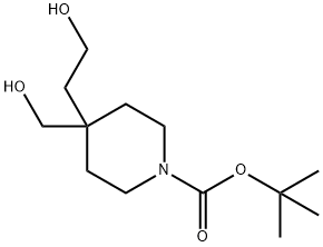 4-(2-羥基乙基)-4-(羥基甲基)-1-哌啶羧酸 1,1-二甲基乙酯