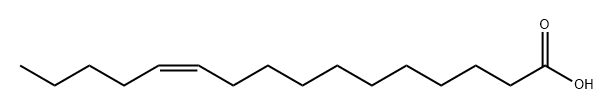 Hexadecenoicacid,Z-11-, 2416-20-8, 結(jié)構(gòu)式