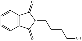 2-(4-Hydroxybutyl)-2H-isoindole-1,3-dione Struktur