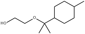 2-[2-(4-METHYLCYCLOHEXYL)PROPAN-2-YLOXY]ETHANOL 結(jié)構(gòu)式