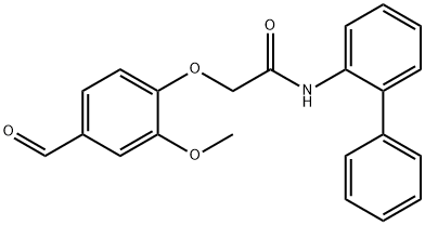 2-(4-FORMYL-2-METHOXYPHENOXY)????,N-(2-BIPHENYLYL)???