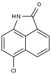 6-CHLORO-1H-BENZO[CD]INDOL-2-ONE Structure