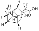 2,2-DIFLUORO-2-(5-OXAHEXACYCLO-DODEC-4-YL)ACETIC ACID, 253607-91-9, 結構式