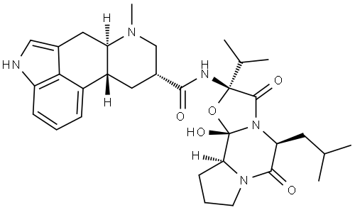 ジヒドロエルゴクリプチン 化學構(gòu)造式