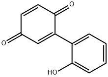 2-(2-Hydroxyphenyl)-2,5-cyclohexadiene-1,4-dione Structure