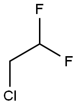 2-chloro-1,1-difluoro-ethane Structure
