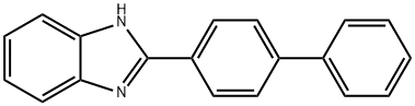 2-(4-BIPHENYLYL)BENZIMIDAZOLE Struktur