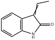 3-ethylideneindolin-2-one Struktur