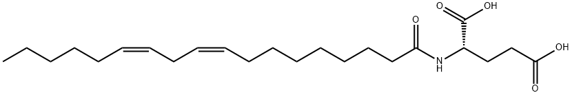 glutamic acid linoleamide Struktur