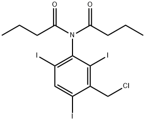 Ethyl4-(4-chloro-a,a,a-trifluoro-m-tolylo)-4-hxdroxy-1-piperidinecarbxylate Struktur