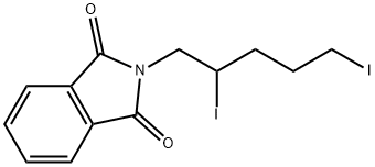 N-(2,5-DIIODOPENTYL)-PHTHALIMIDE Struktur