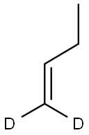 1-BUTENE-1,1-D2 Struktur