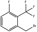 3-FLUORO-2-(TRIFLUOROMETHYL)BENZYL BROMIDE Struktur
