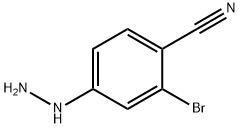 2-溴-4-肼基苯甲腈