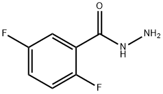 2,5-difluorobenzohydrazide Struktur