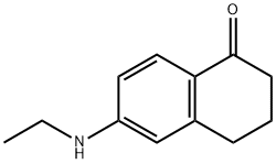 6-(ethylaMino)-3,4-dihydronaphthalen-1(2H)-one Structure