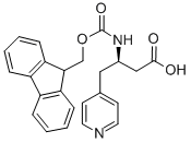 FMOC-(R)-3-AMINO-4-(4-PYRIDYL)-BUTYRIC ACID Structure