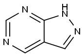 1H-吡唑并[3,4-D]嘧啶 結(jié)構(gòu)式
