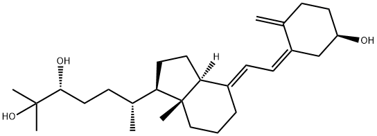3-epi-24R 25-Dihydroxy VitaMin D3 結(jié)構(gòu)式