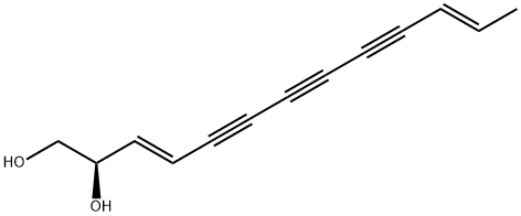 (2S)-trideca-3,11-dien-5,7,9-triyne-1,2-diol