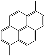 1,6-二甲基芘 結(jié)構(gòu)式