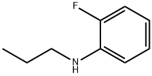 Benzenamine, 2-fluoro-N-propyl- Struktur