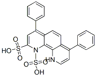 bathophenanthroline disulfonic acid Struktur
