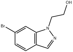 1H-Indazole-1-ethanol,6-broMo- Struktur