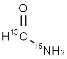 甲酰胺-13C,15N 結(jié)構(gòu)式