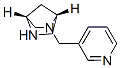 2,5-Diazabicyclo[2.2.1]heptane,2-(3-pyridinylmethyl)-,(1R,4R)-(9CI) Struktur