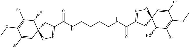 (+)-Aerothionin 結(jié)構(gòu)式