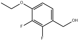 4-Ethoxy-2,3-difluorobenzylalcohol 結構式