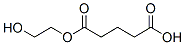 (2-hydroxyethyl) hydrogen glutarate Struktur